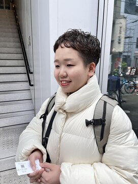 カフ(CAF) CAF FUKO マッシュショート/ニュアンスパーマ/大阪/心斎橋