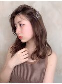 編み込みアレンジ 似合わせカット[センター南/センター南駅]