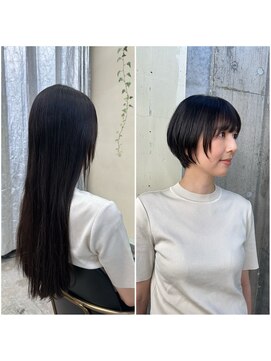 ステップボーンカット トーキョー(STEP BONE CUT TOKYO) 【ステップボーンカット】イメチェン小顔ショートヘア