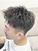 アップバングベリショツイストパーマ【田口】