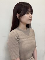 ミレバイジェニー (mirae by geny) 顔まわりの後れ毛カット r