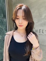 シェル(SHEL+L)&nbsp;ブリーチなしROYAL cinnamon beige【滝野】