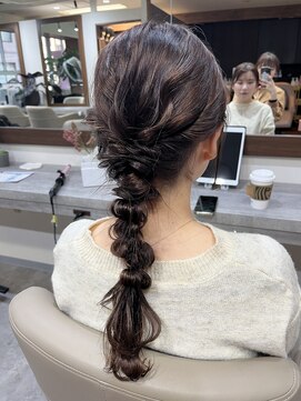 アミー 駒澤(Ammy komazawa) 【大人気】王道編みおろしヘア