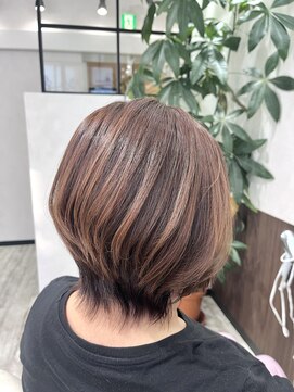 ベルヘアーデザイン 堺東(Belle hair Design) ショートボブ/ショートカット/ショートヘア/堺東
