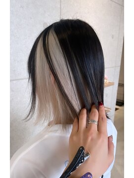 ジーナ 千葉(Zina) ホワイトインナーカラー＊