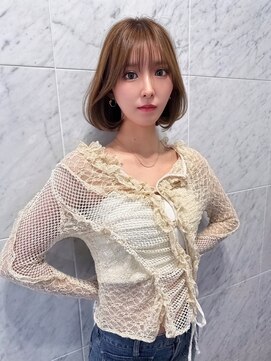 ロンド ロビン 栄(Lond robin) 韓国/前髪/縮毛矯正/レイヤー/ショートボブ/ボブ