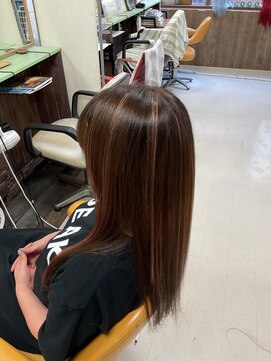 ヘアースペース 練馬店(hair space COCO) ledエクステでバレーヤージュ風