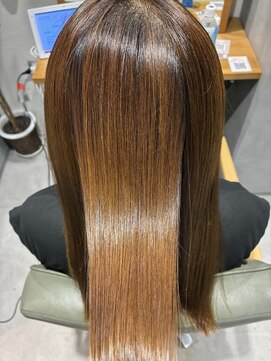 ビス フルール 日暮里店(Vis fleur) セミロング/カット/縮毛矯正