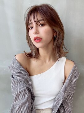 ソース 高槻(SOURCE) 艶髪♪透明感くすみベージュカラー