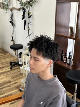 スウェル 千葉店(Swell) スパイキー×テーパーフェード