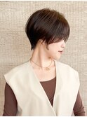 【力丸】前下がり小顔ショート