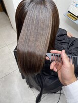 ボクノ 2号店(bokuno)&nbsp;ミディアム×髪質改善矯正