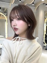 ロンドリメゾン 原宿(Lond re Maison.)&nbsp;レイヤーボブでふんわり＆柔らかい丸みシルエットへ