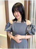 マッシュレイヤーボブ◎暗髪/ナチュラルウルフレイヤー