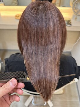 【髪質改善艶カラー】立川