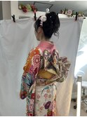 ☆2026ピアジェ成人式☆着付け・アップ・メイク☆