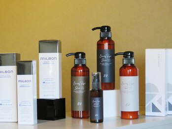 シアンヘアデザイン(cyan hair design)の写真/2種類の美容液を補給する贅沢ケアで理想の艶髪へ！ミルボンTR付きクーポンで髪質改善が楽しみに♪