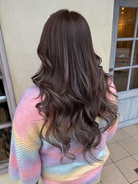 エイミーバイアフロート(amie  by afloat) 大人カジュアル◎ラベンダーグレージュ