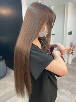 ミュラ(mulah)&nbsp;ブリーチなしダブルカラーアッシュベージュ＊スーパーロング