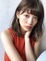 エル 横浜 ウエスト(eL 横浜 west) 小顔見え 大人可愛い 伸ばしかけ 韓国風ミディアムレイヤー