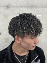 スウェル 稲毛店(Swell)&nbsp;MEN’S HAIR/サーフカール/刈り上げセンターパート/稲毛