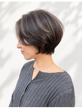 ユウヘアー 尾張旭店(U Hair)の写真/髪質や骨格に合わせる似合わせカットが人気!大人女性の魅力を引き出すショートヘアで周りと差がつく☆