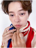 ヴィンテージショート×アンニュイアッシュ