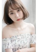 【FRAME天王寺駅前/全席個室サロン】王道ナチュラルボブ♪