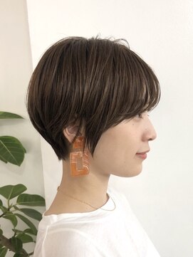 エリマ 調布(elima) 大人かわいいショートボブ20代30代40代アッシュブラウン[調布]