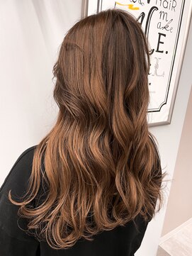 アヴァンス 京橋店(AVANCE) 流れるような筋感とグラデの外国人風バレイヤージュ