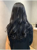 透明感ブルーブラック