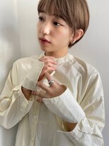 シータ(sheta)&nbsp;【表参道sheta/中澤】マッシュショートカーキグレージュボブ