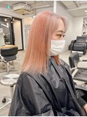 ダブルラインカラー◎ペールオレンジ