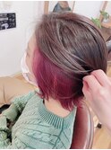 豊橋ビーシャイン★インナーピンク×ラベンダーベージュ