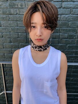 ロット 横浜(lot) かきあげショート/ニュアンスウェーブ