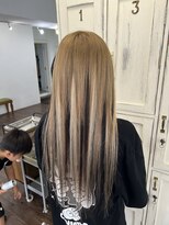 クラン ヘアーアンドスタジオ(CLAN hair & studio) #沖縄美容室#沖縄ハイトーン#沖縄エクステ#プルエクステ