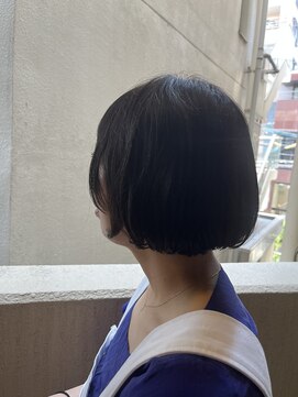 アールヘア ナチュラルアンドオーガニックサロン 外国人風癖毛ボブ30代/40代/50代