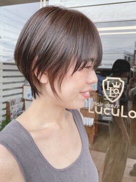 ヘアドレス ルチュラ(Hair dress LucuLa) 【ルチュラ折戸】インナーカラー×ローライトの立体感ショート