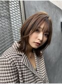 美髪ピンクブラウン【髪質改善/縮毛矯正】