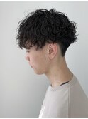波巻きパーマ/メンズカット/メンズパーマ/ツイストスパイラル