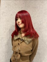 クオン 伊勢崎(QUON.)&nbsp;チェリーレッド/ブリーチ/暖色カラー