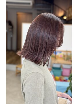 オリビアヘアー(OLIVIA HAIR) ブリーチなしミルクティーピンクラベンダー