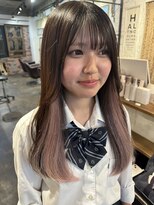 トロニー(TLONY)&nbsp;ペールピンク　インナーエクステ　stylist/miaki