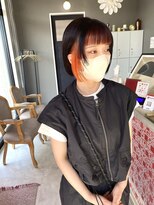 レド(LeDo)&nbsp;ボブ×インナーカラー×顔まわりレイヤーカット【四日市】