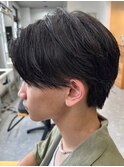 波巻きスパイラルパーマツイストパーマメンズマッシュパーマ