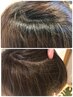 【白髪ぼかし中級】白髪50％未満の方カット+白髪染め+ハイライト+オンカラー