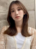 グランド(GRAND) セミロング30代40代ストレートレイヤー前髪なし前髪あり表参道