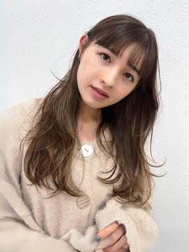 ディフィーノ 赤坂(DIFINO) 毛先の軽やかなニュアンスで魅力アップ、大人可愛いロング