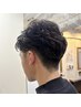 カット＋スパイラルパーマ＋眉毛カット
