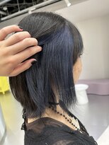 ジーナリア(Xena ria)&nbsp;《衣織》ブルー/インナーカラー/ボブ